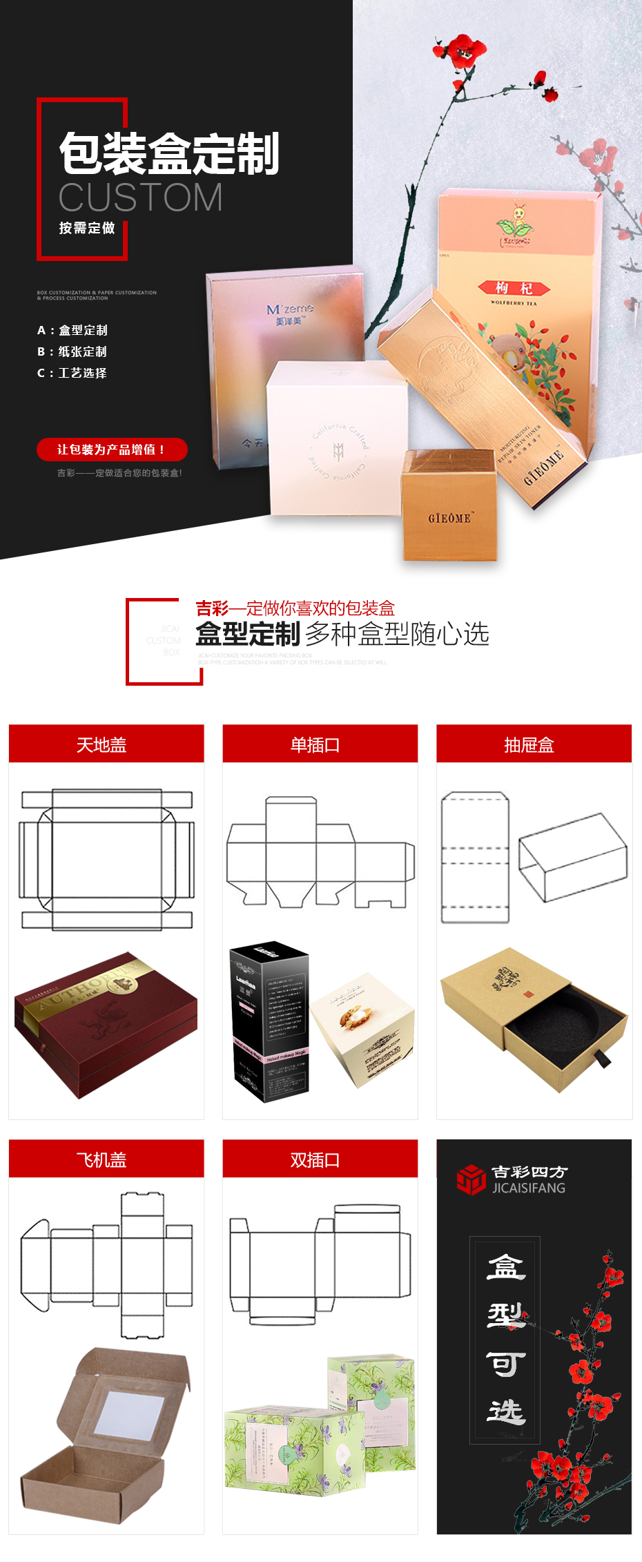 创意化妆品包装盒