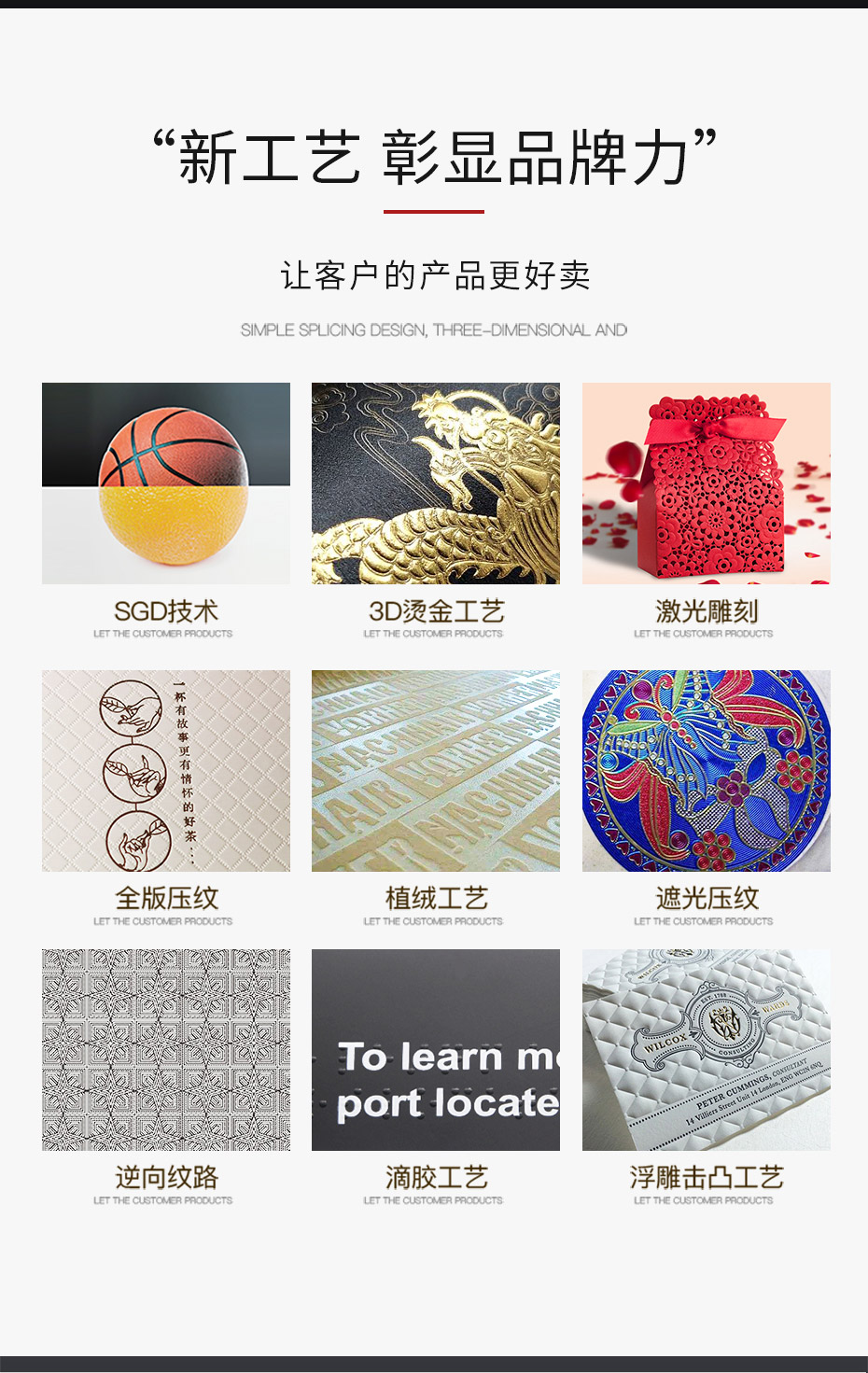 化妆品盒工艺